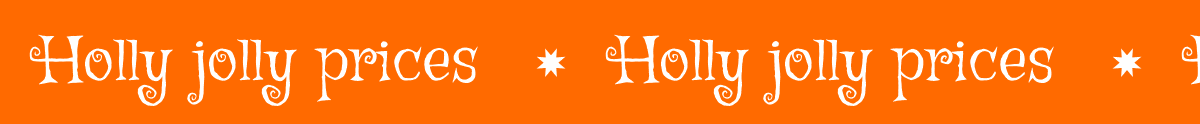 Scrolling text GIF for Halloween sale