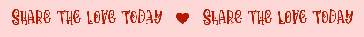 Scrolling text GIF for Valentine's Day