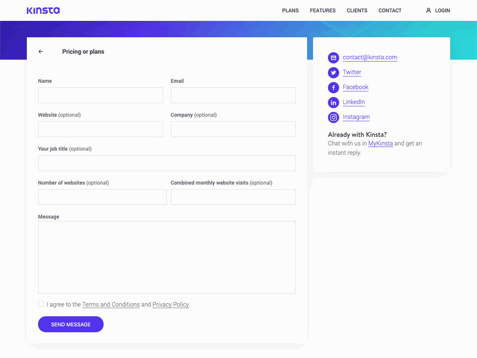8 Inspiring Contact Form Examples with Ready-to-Use Templates