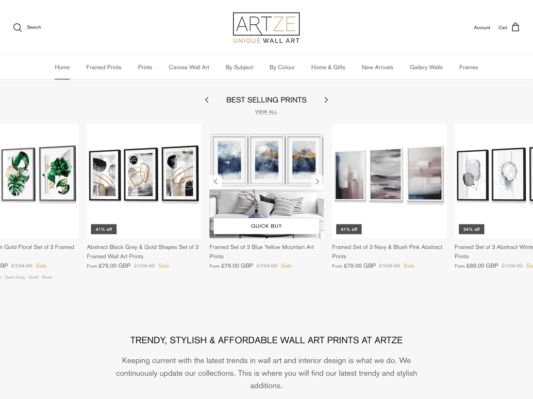 7 Successful Shopify Art Store Examples to Inspire Your Own
