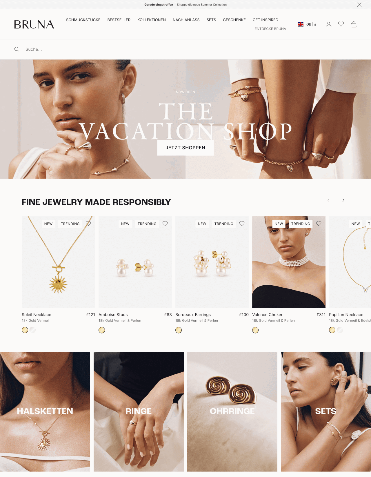 10 Stunning Shopify Jewelry Store Examples to Inspire Your Own
