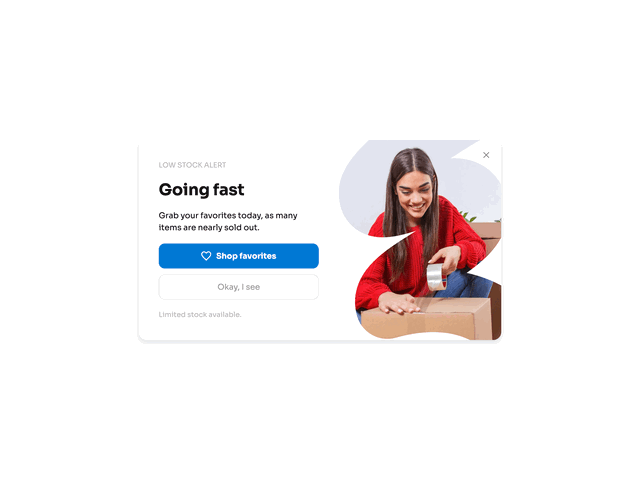 Popup templates with limited-time offers by Getsitecontrol