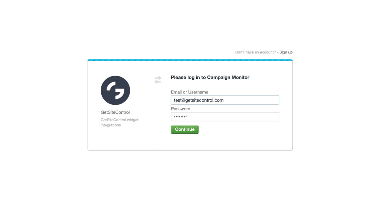 How To Integrate Widgets With Campaign Monitor Getsitecontrol How To Integrate Widgets With Campaign Monitor Getsitecontrol