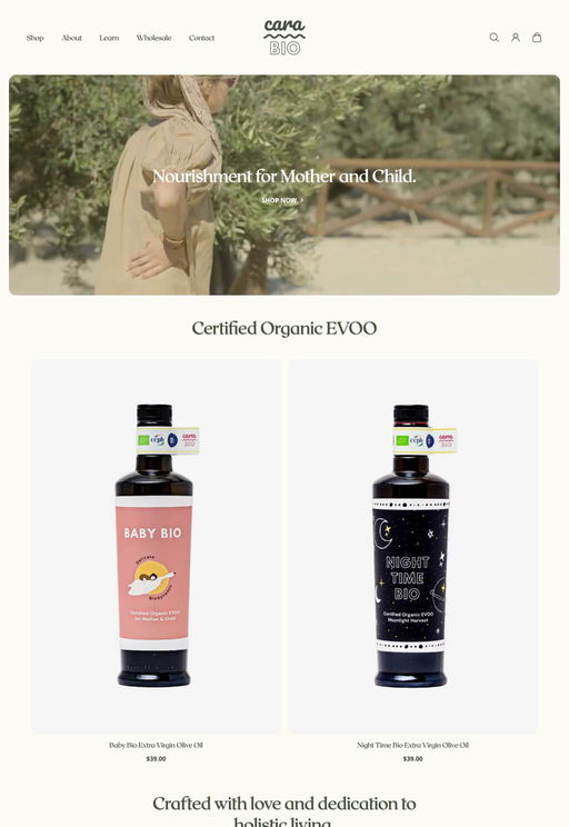 Store example. carabio