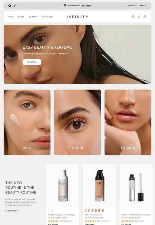 Store example. infinity