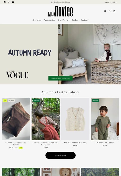 Store example. littlenovice