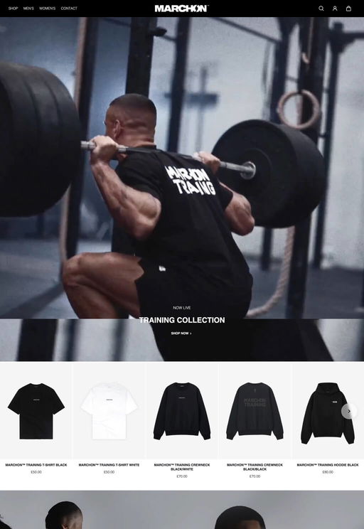 Store example. marchon-supplements