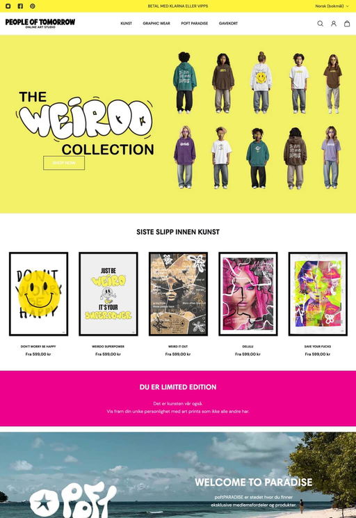 Store example. people-of-tomorrow