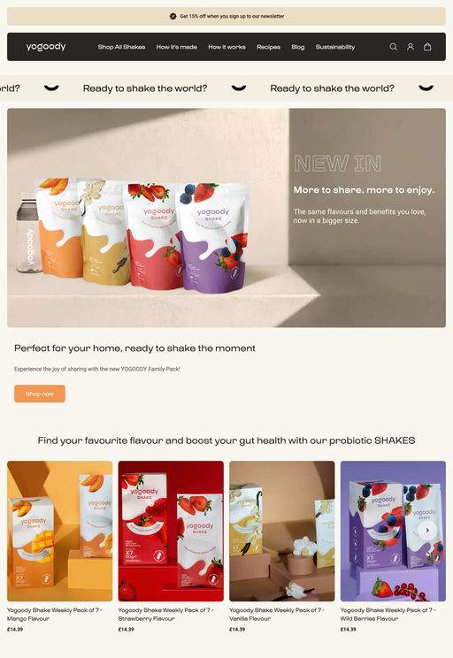 Store example. yogoody