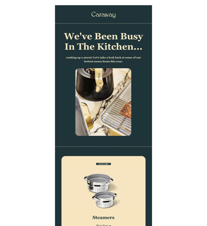 Email example. Caraway