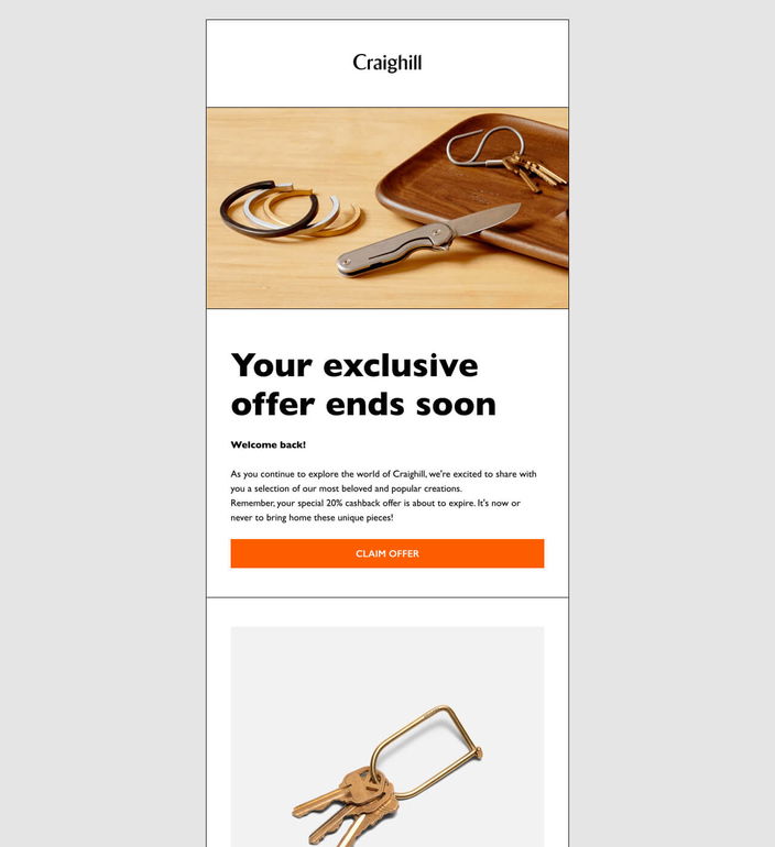 Email example. Craighill