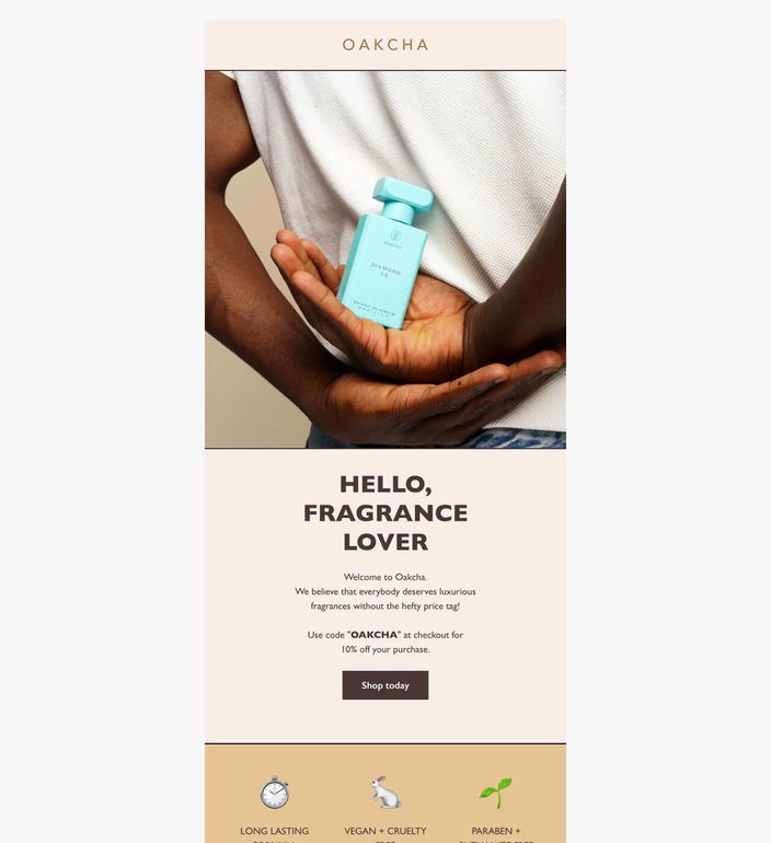 Email example. Oakcha