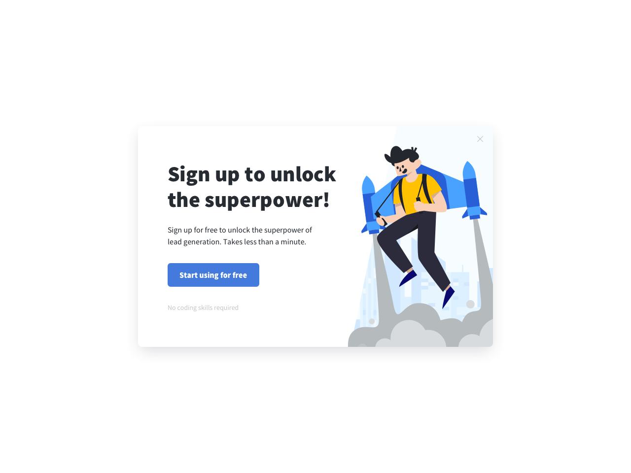 Sign up to unlock the superpower!