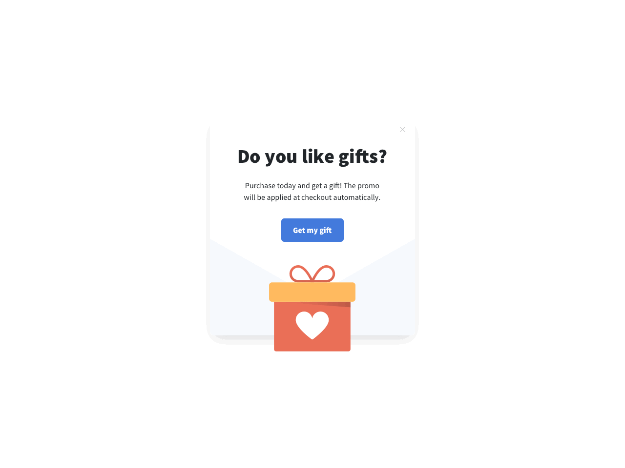 Gift with a purchase
