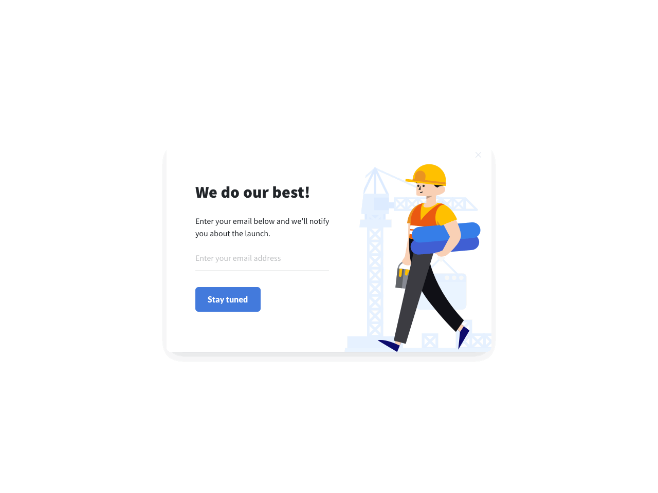 Launch announcement