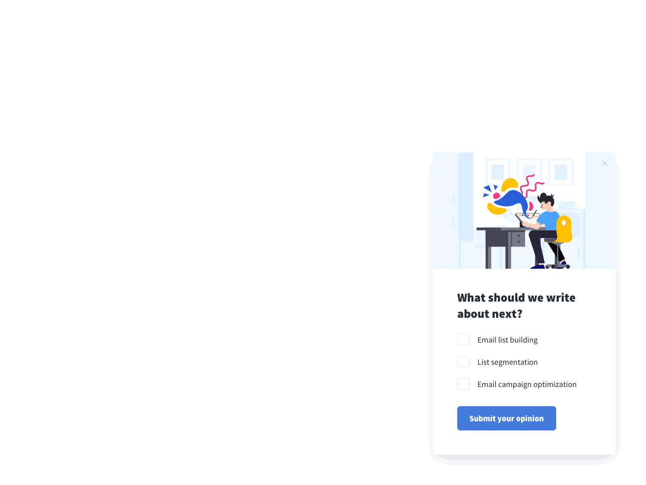 What should we write about
