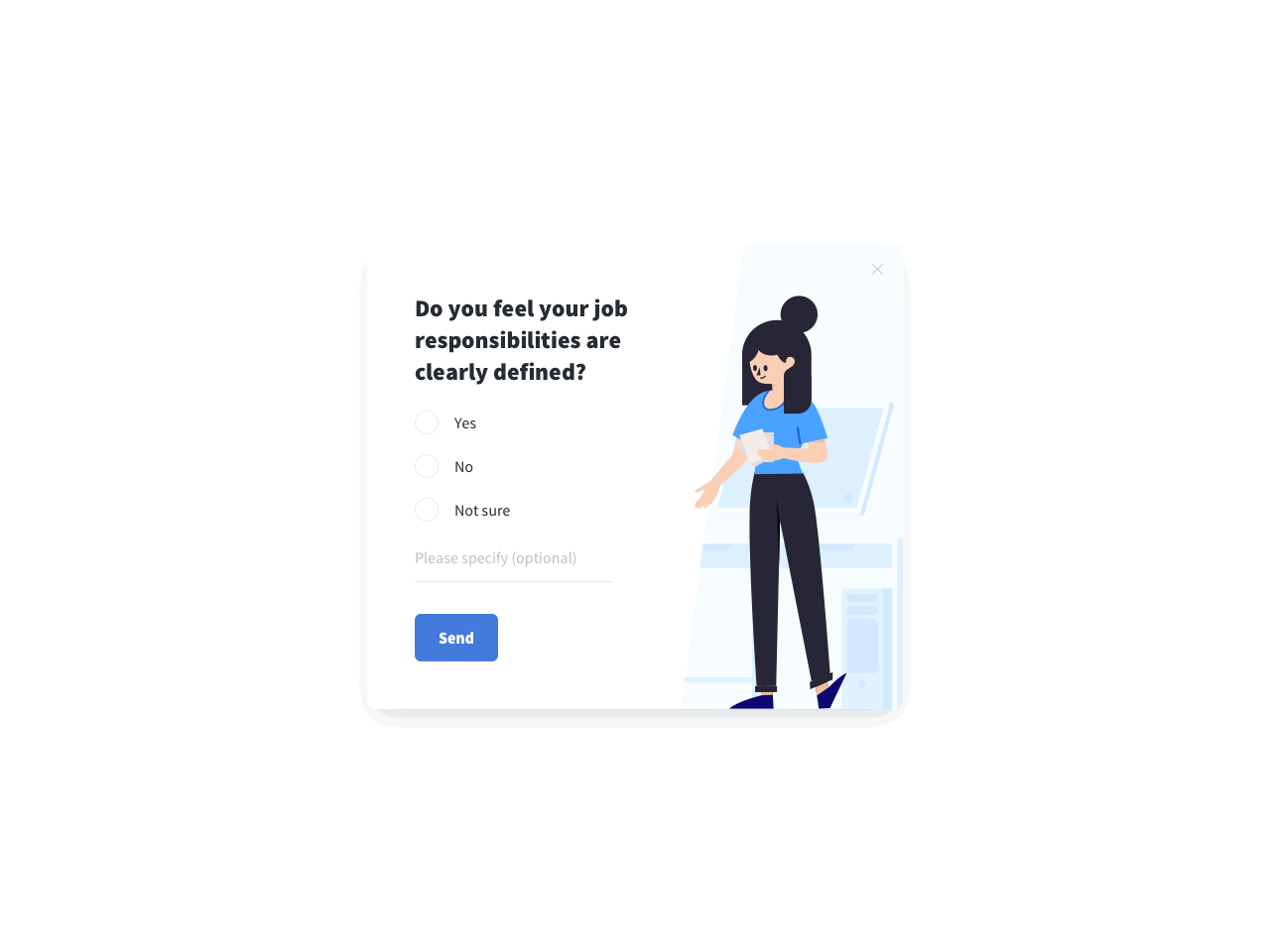 Job responsibilities survey
