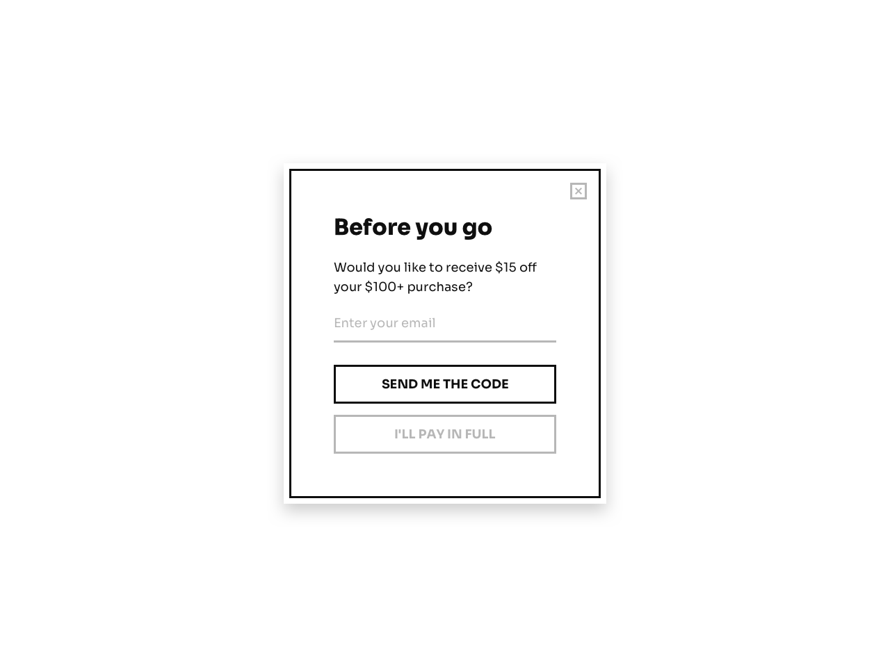 3 Examples of Abandoned Cart Discounts to Try in Your Store