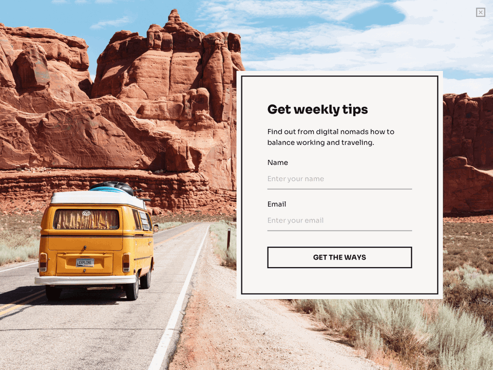 How to Quickly Create a Website Overlay (Tutorial + Templates)