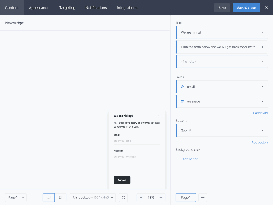 Add a Job Application Form to Your Website