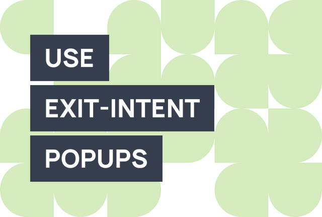 Use Shopify exit-intent popups to reduce abandonment and boost sales