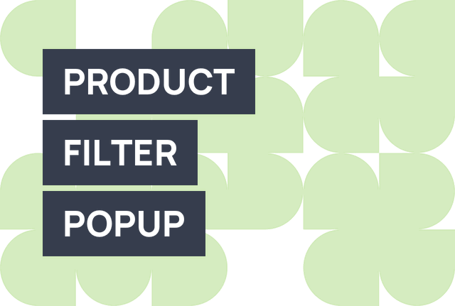 How to create a Shopify product filter popup