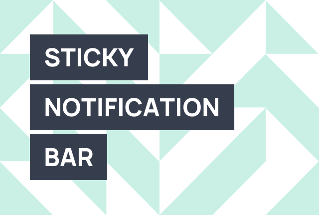 Keep visitors updated with website announcement bars