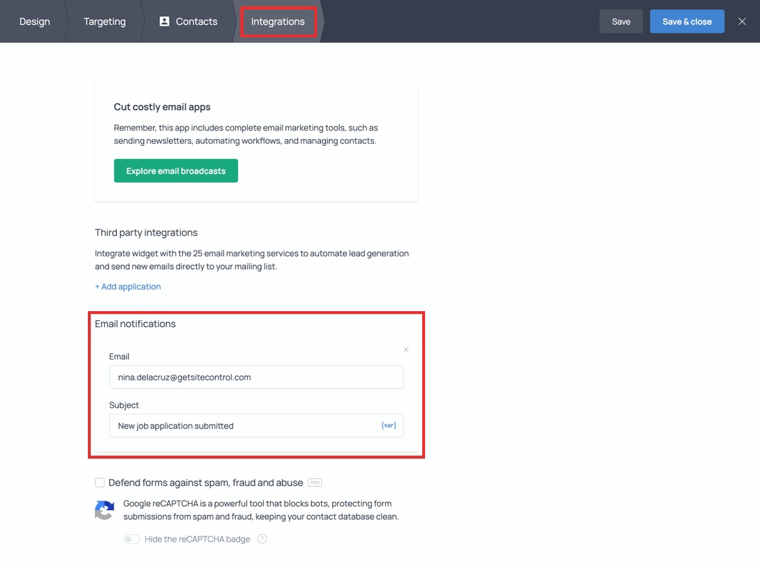 How to Add a Job Application Form to Your Website for Free
