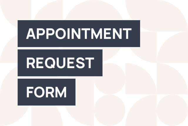 Add a custom appointment request form to your website