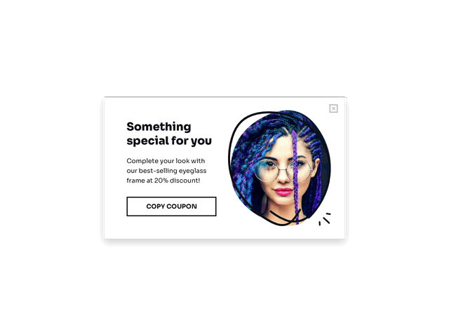 Pop-up coupon box for Shopify powered by GSC Email Marketing, Pop ups