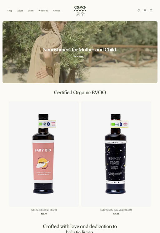 Store example. carabio