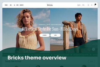 Bricks: New Shopify Theme with Nested Blocks for Unlimited Customization
