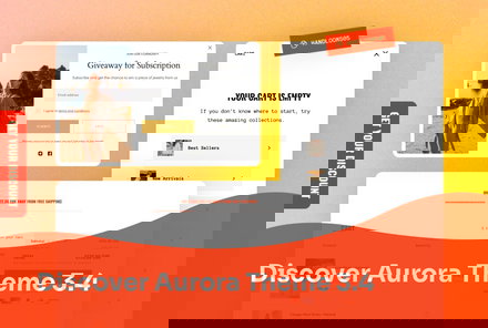 Aurora 3.4 Introduces New Animations, Popup Teasers, New Cart Layouts, and More