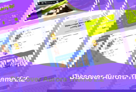 Aurora Brings Lookbook, Age Verifier, and New Layout
