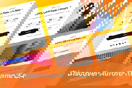 Aurora Unveils Countdown Popups, Promo Popups & Signup Popups
