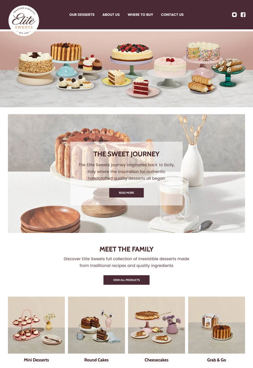 Store example. elitesweets