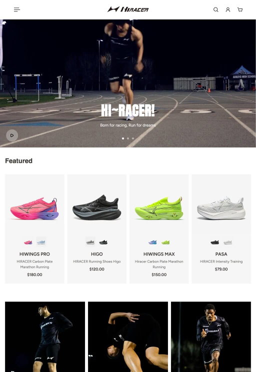 Store example. hiracers
