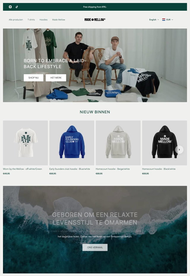 Customer examples. MADE MELLOW