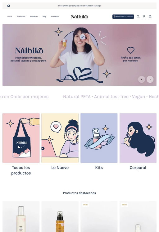 Store example. nalbiko