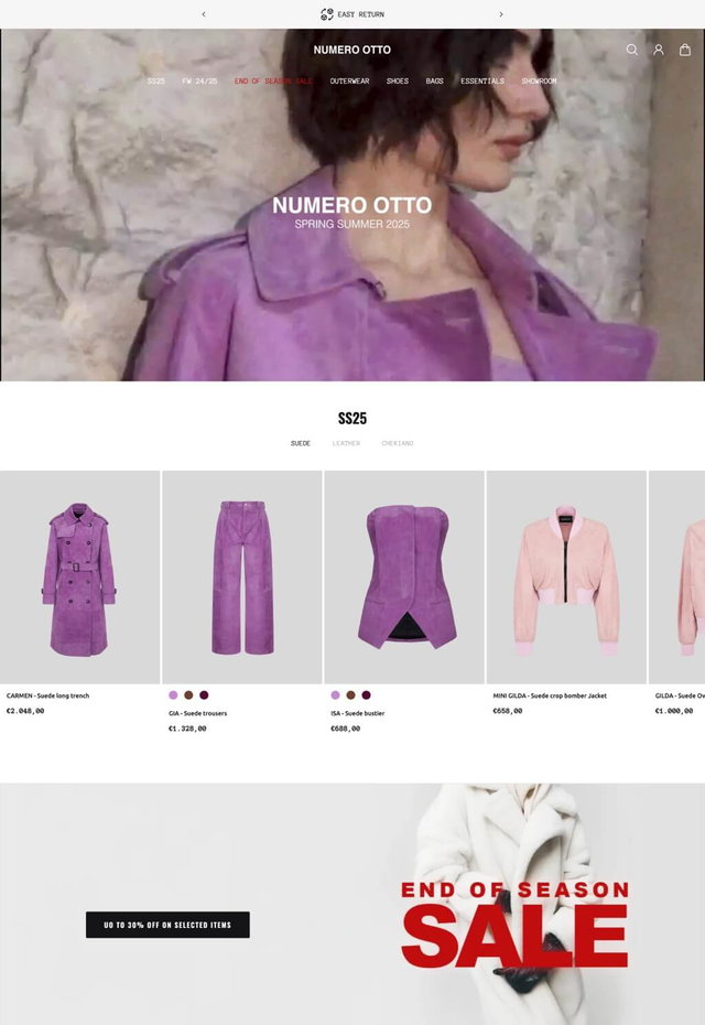 Customer examples. NUMERO OTTO