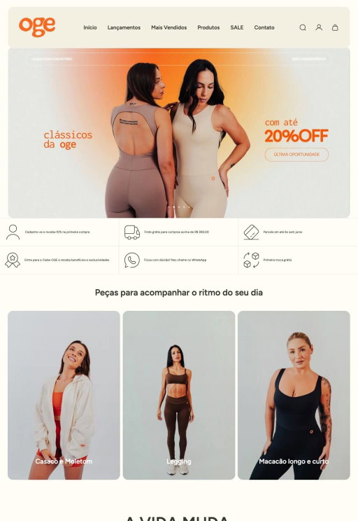 Store example. ogebrasil