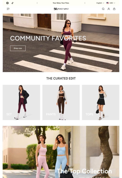 Store example. theinnomint