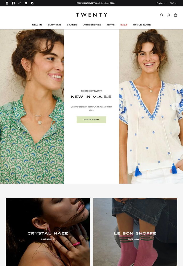 Customer examples. TWENTY