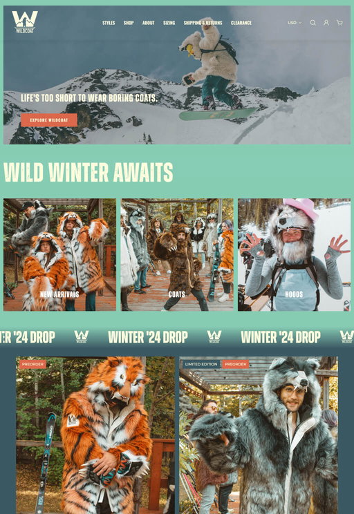 Store example. wildcoat